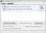 Word Password Protector screenshot